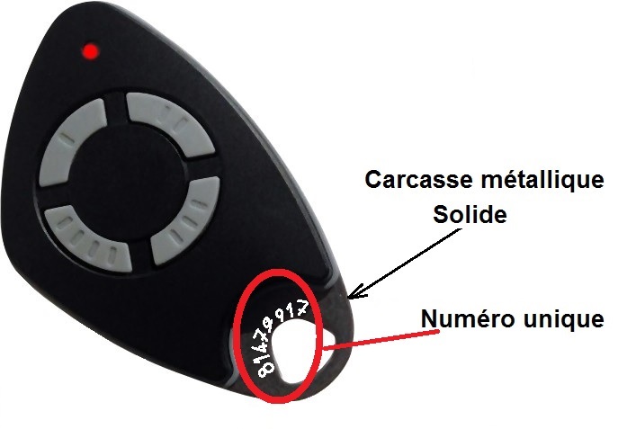 Copier telecommande intratone